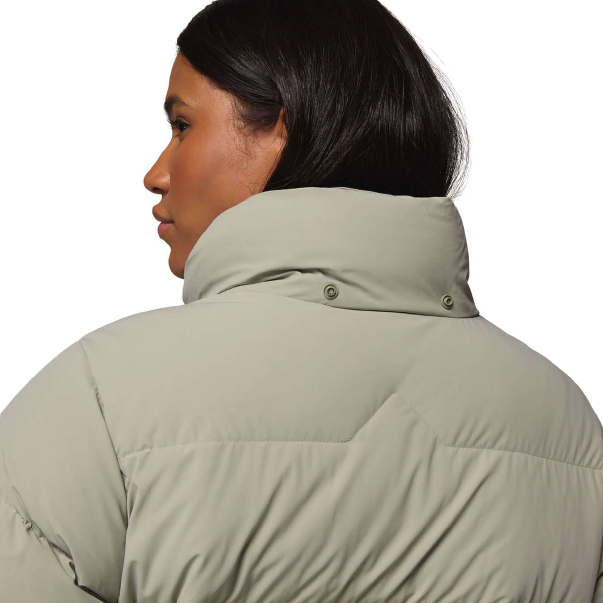 Columbia Women's Amaze Puff Mid Hooded Jacket Safari / X-Small-Safari / Small-Safari / Medium-Safari / Large-Safari / X-Large #- 53 Degrees North