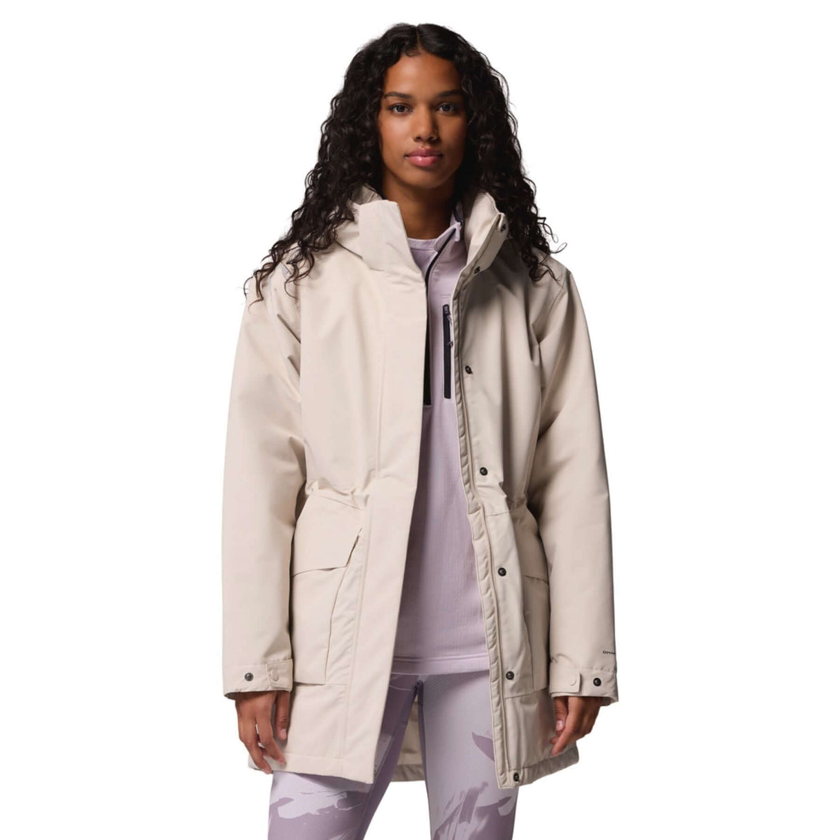 Columbia Women's Pulaski Waterproof Parka Dark Stone / X-Small-Dark Stone / Small-Dark Stone / Medium-Dark Stone / Large-Dark Stone / X-Large #- 53 Degrees North