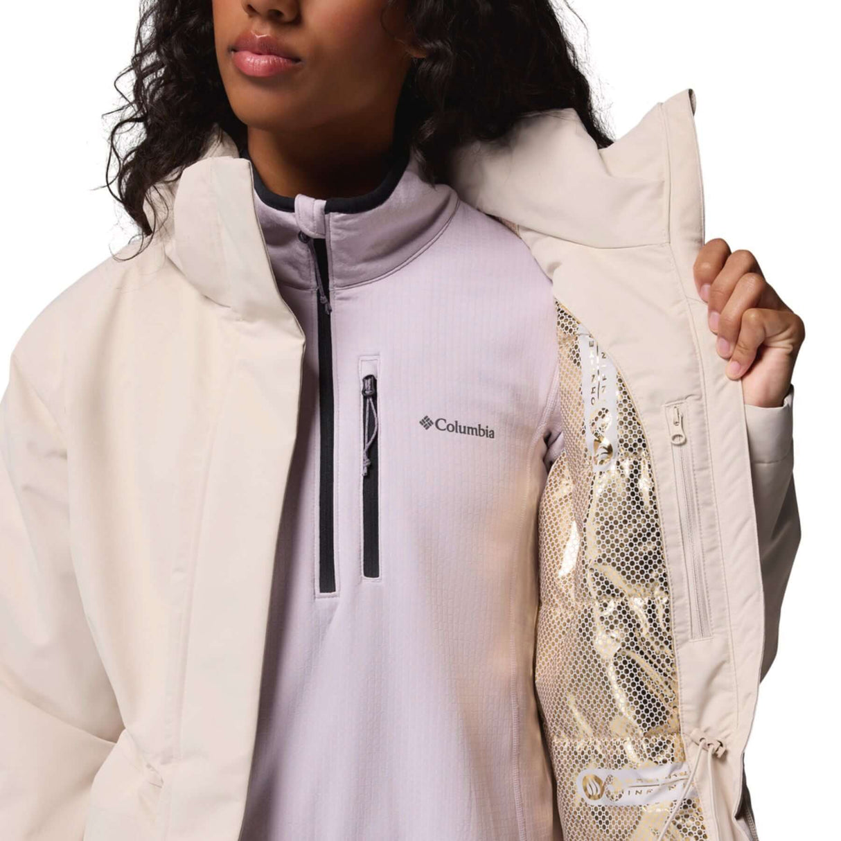 Columbia Women's Pulaski Waterproof Parka Dark Stone / X-Small-Dark Stone / Small-Dark Stone / Medium-Dark Stone / Large-Dark Stone / X-Large #- 53 Degrees North