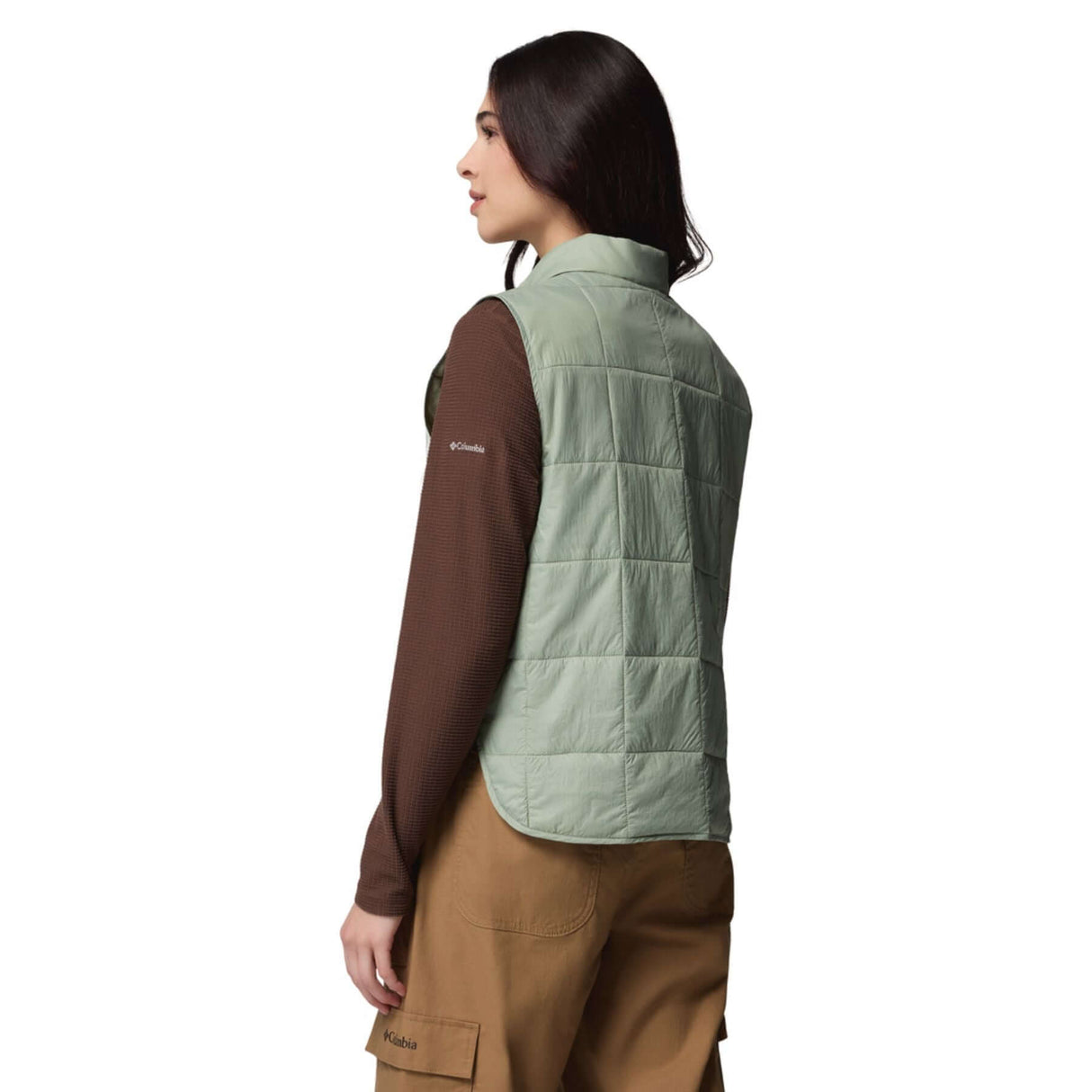 Columbia Women's Sienna Hill Quilted Vest Safari / X-Small-Safari / Small-Safari / Medium-Safari / Large-Safari / X-Large #- 53 Degrees North