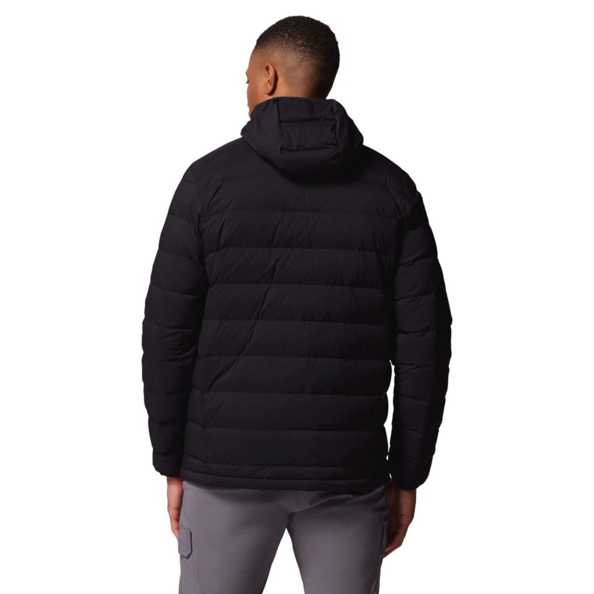 Columbia Men's Drift Peak Stretch Down Hooded Jacket Black / Small-Black / Medium-Black / Large-Black / X-Large-Black / XX-Large #- 53 Degrees North