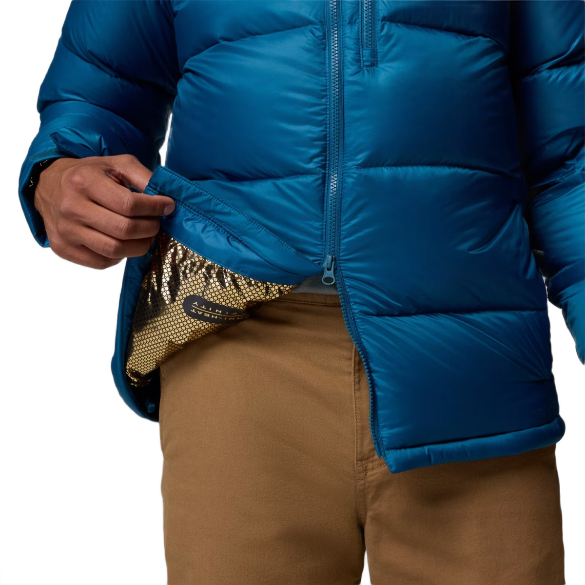 Men's Cloudview Down Hooded Jacket
