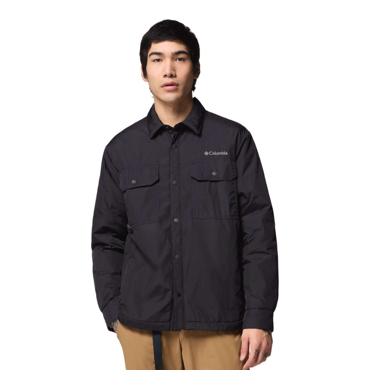 Columbia Men's Landroamer Shirt Jacket Black / Small-Black / Medium-Black / Large-Black / X-Large-Black / XX-Large #- 53 Degrees North