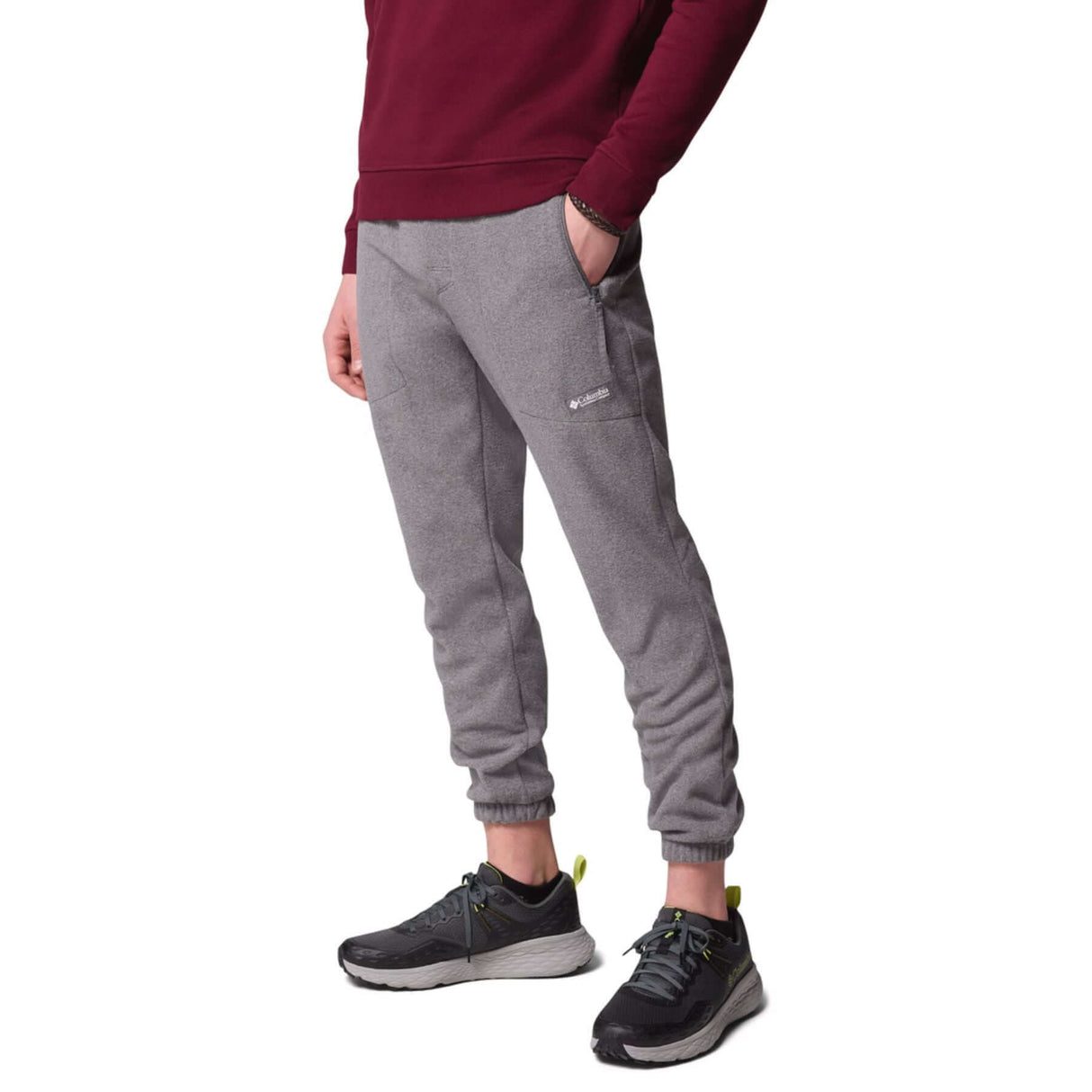 Columbia Men's Sequoia Grove Fleece Trousers City Grey Heather / Small-City Grey Heather / Medium-City Grey Heather / Large-City Grey Heather / X-Large-City Grey Heather / XX-Large #- 53 Degrees North