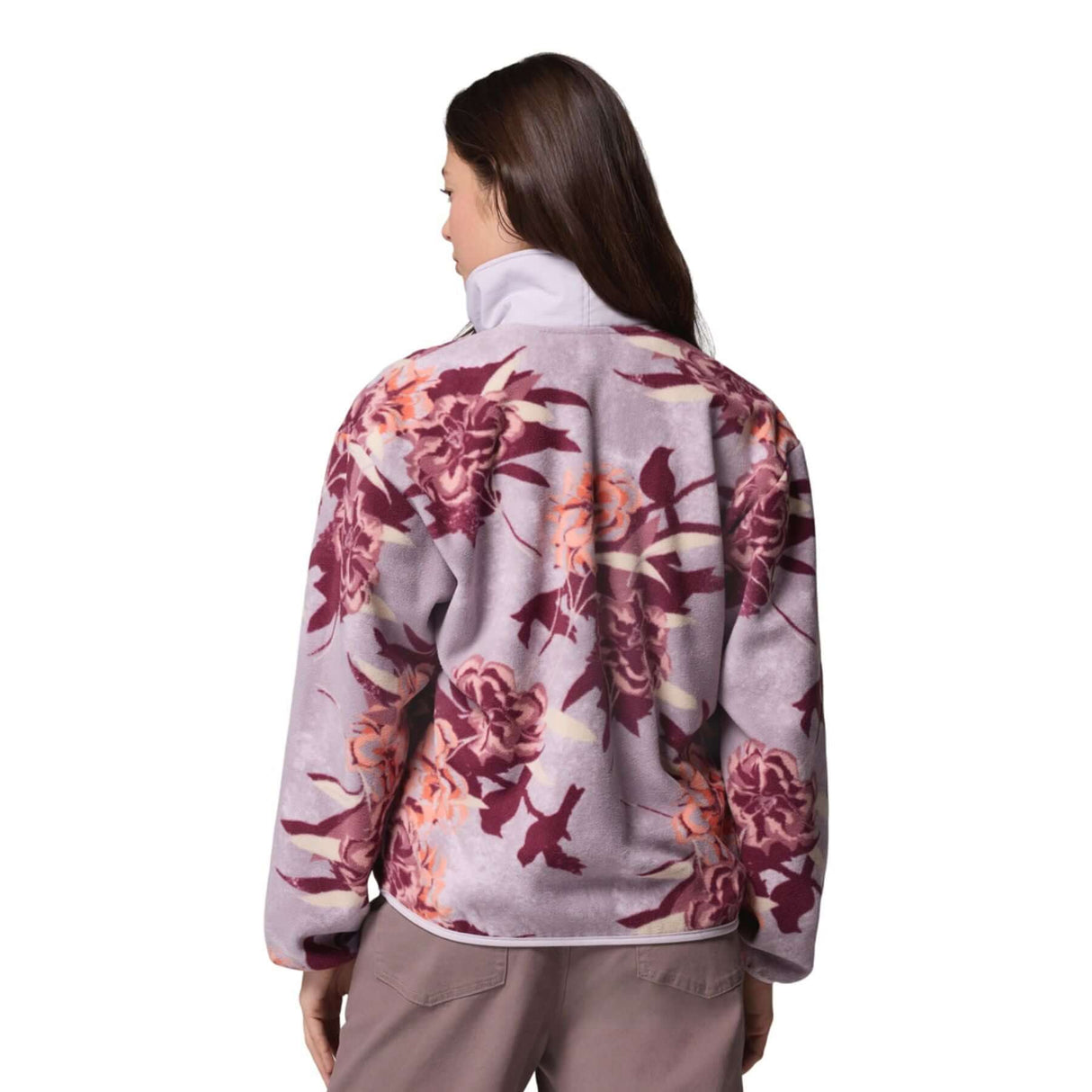 Columbia Women's Sequoia Grove Printed Half Zip Fleece Shale Purple Blossoming / X-Small-Shale Purple Blossoming / Small-Shale Purple Blossoming / Medium-Shale Purple Blossoming / Large-Shale Purple Blossoming / X-Large #- 53 Degrees North