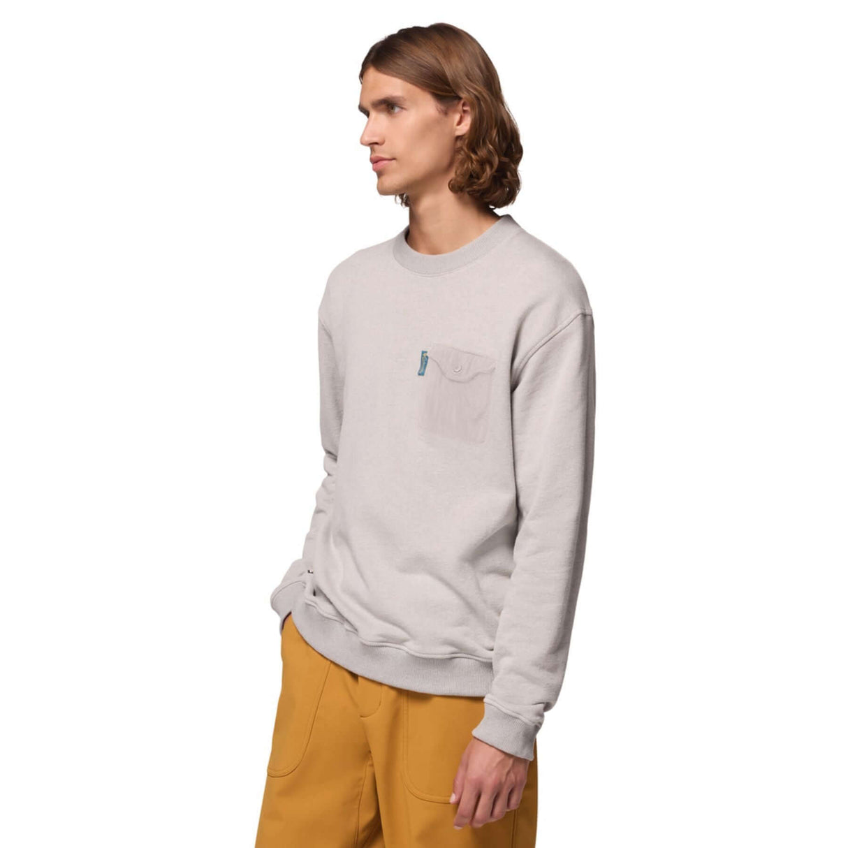 Columbia Men's High Cascades French Terry Sweater Dark Stone / X-Small-Dark Stone / Small-Dark Stone / Medium-Dark Stone / Large-Black / X-Small #- 53 Degrees North