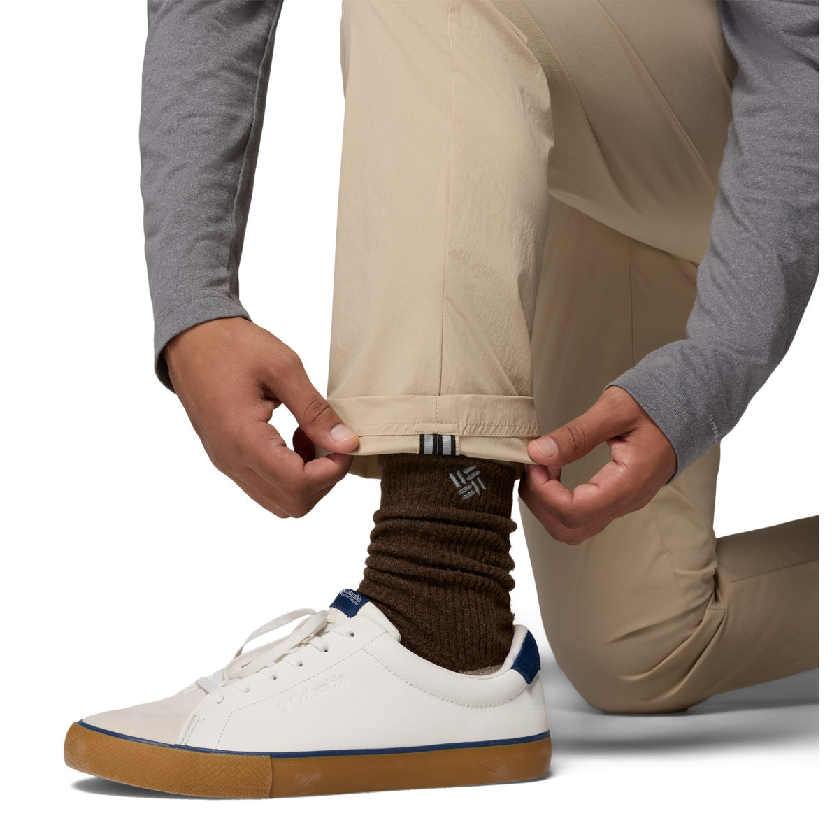 Men's ROC Lite 5 Pocket Hiking Trousers - Ancient Fossil