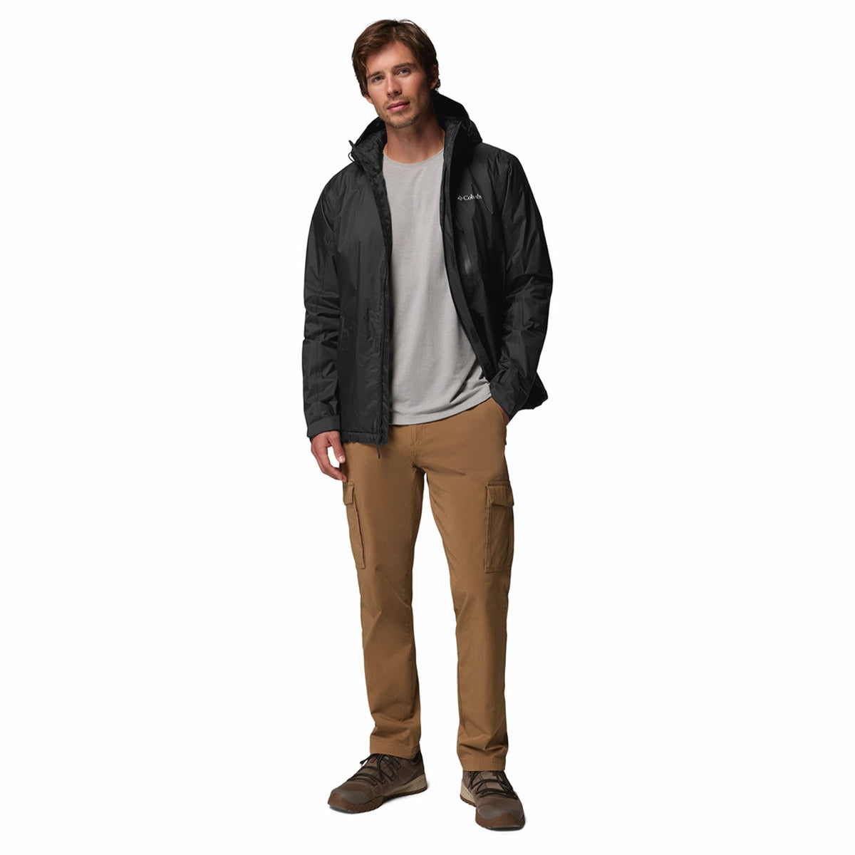 Men's Pouring Adventure Waterproof Insulated Jacket