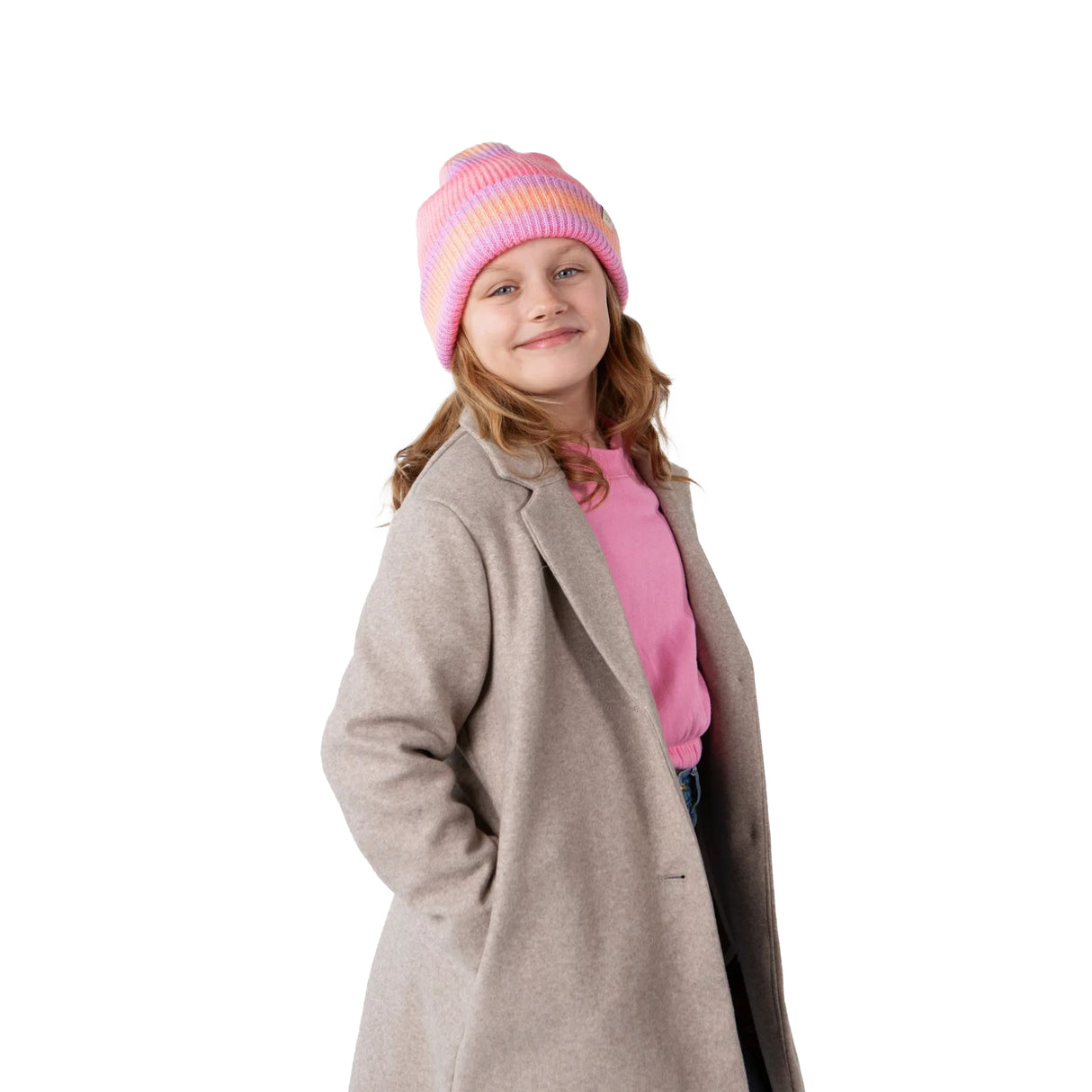 Barts Girls' Niagra Beanie Pink / 53-55cm #- 53 Degrees North