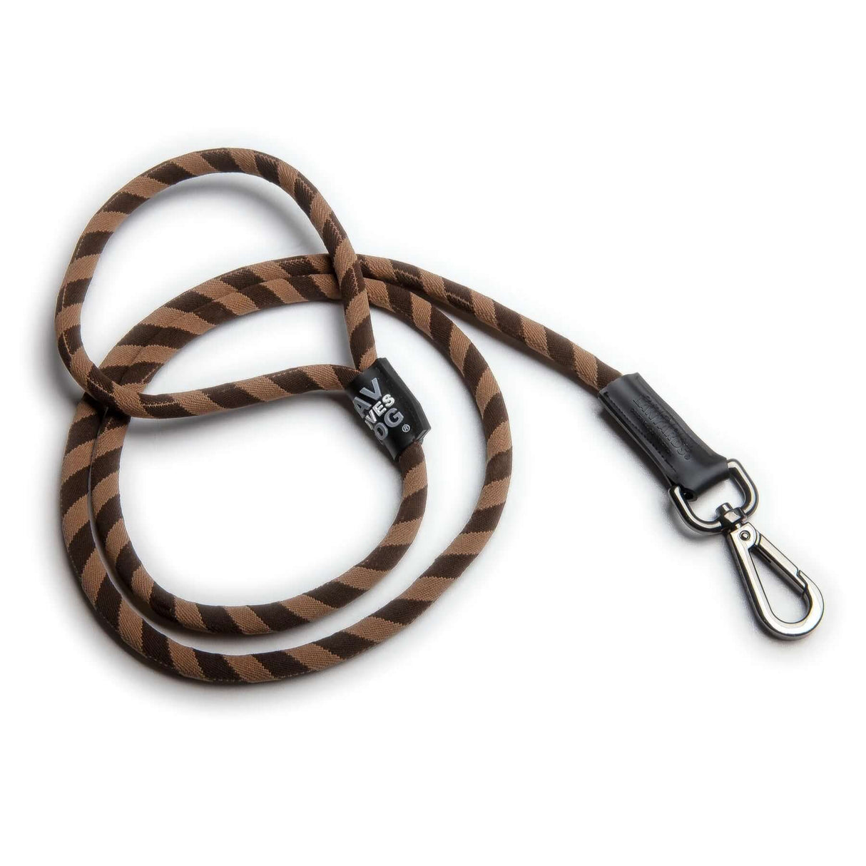 Original Premium Dog Leash Hexachrome Orange/Royal Blue-Brown/Beige #- 53 Degrees North