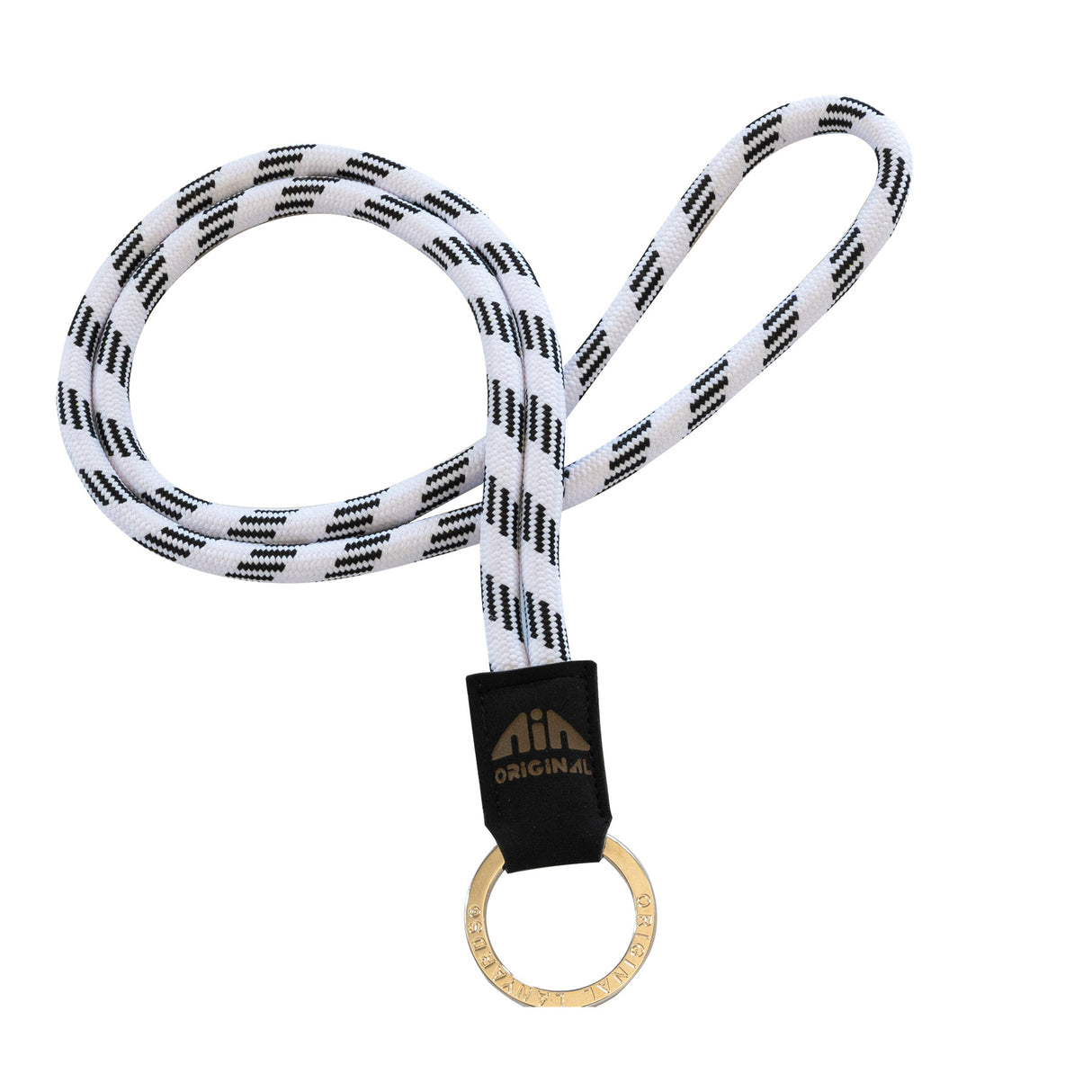 Original Long Lanyard Golden-White/Black-Black/White-Yellow/Light Blue-Yellow/Green #- 53 Degrees North