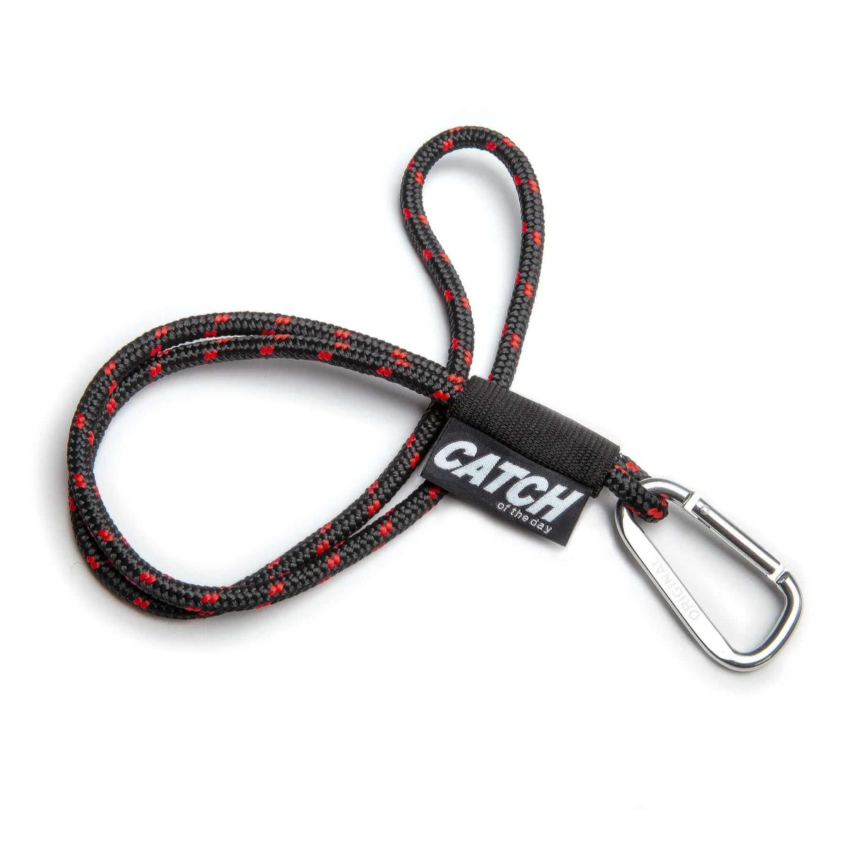 Original The Catch Long Lanyard Black-Hexachrome Orange-Black/White-Black/Royal Blue-Black/Red #- 53 Degrees North