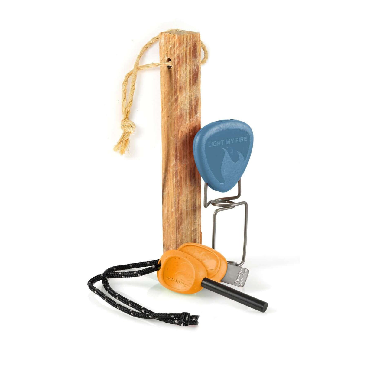Light My Fire Firelighting Kit Sandy Green/Cocoshell-Hazy Blue/Rusty Orange - 53 Degrees North