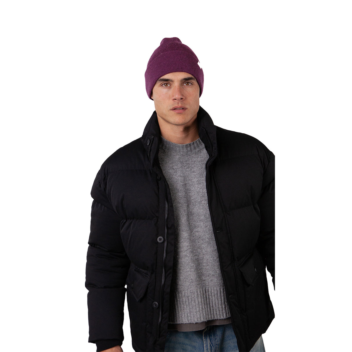 Barts Kinabalu Beanie Wheat-Aubergine-Bright Blue-Light Pistache-Green #- 53 Degrees North