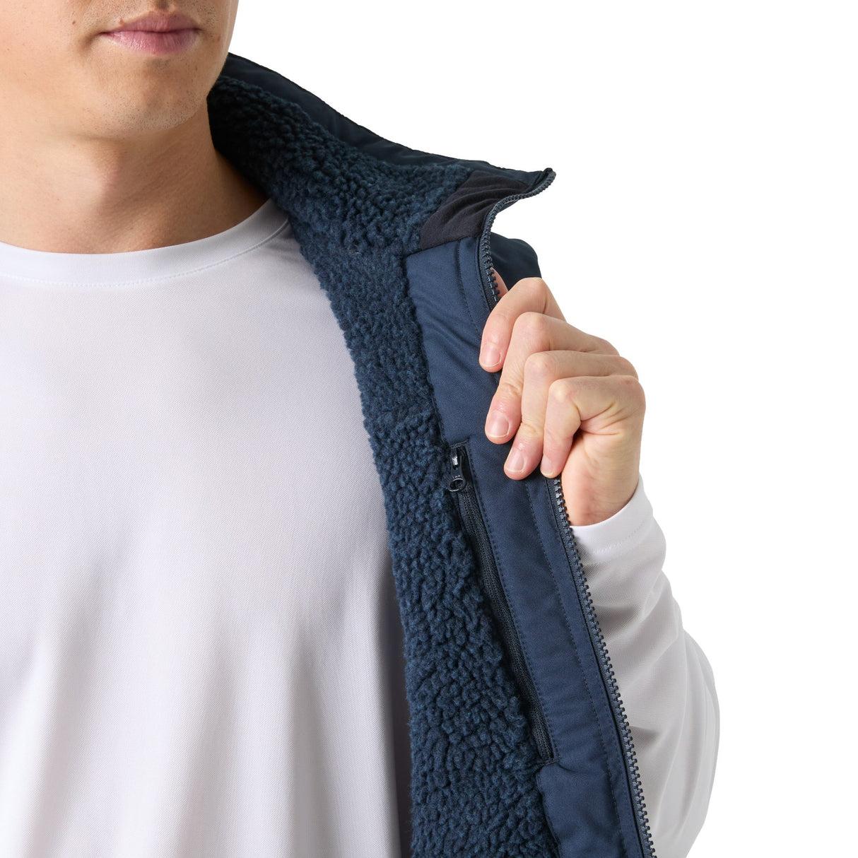 Men's Crew Pile Vest