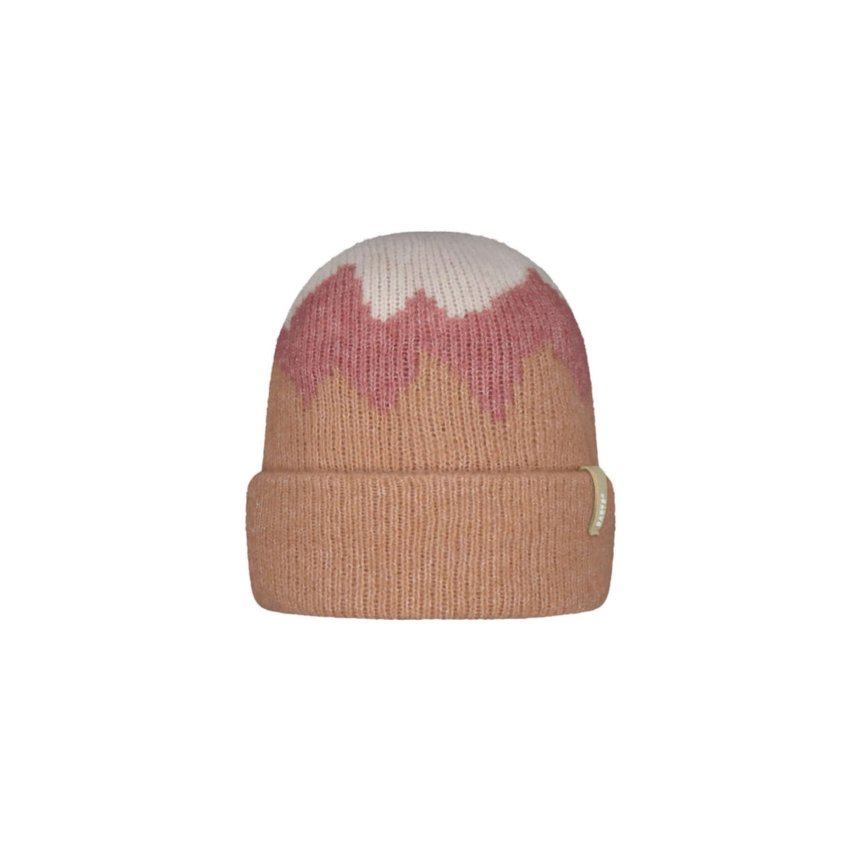 Barts Women's Pipit Beanie Light Brown-Burgundy #- 53 Degrees North