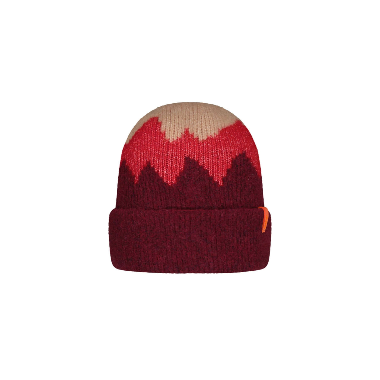 Barts Women's Pipit Beanie Light Brown-Burgundy #- 53 Degrees North