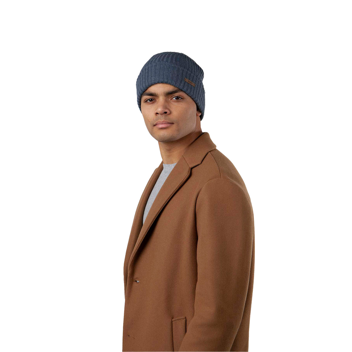 Barts Men's Wilbert Turnup Blue-Black #- 53 Degrees North