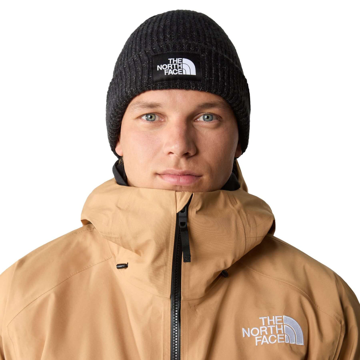 The North Face Salty Lined Beanie Slate Moss-Space-Summit Gold-TNF Black #- 53 Degrees North