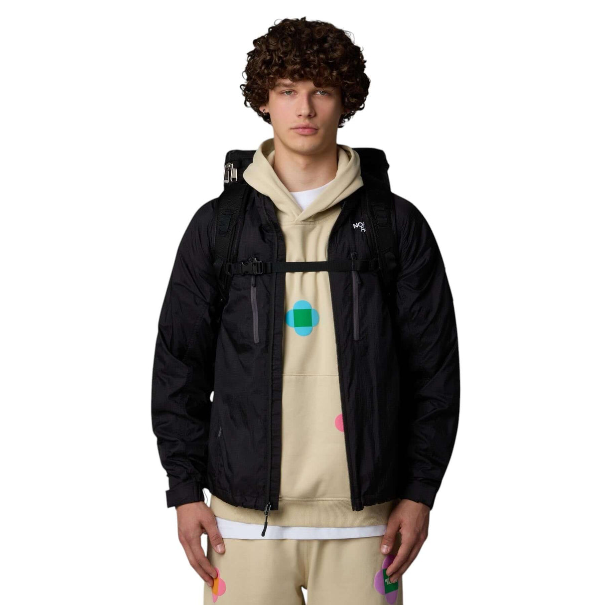 The North Face Base Camp Fuse Box Backpack Summit Gold/TNF Black-TNF Black/Sulphur Spring Green-TNF Black #- 53 Degrees North