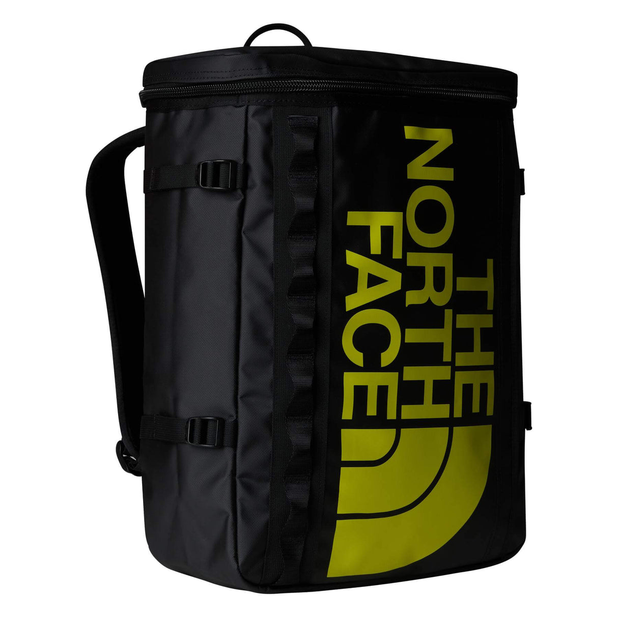 The North Face Base Camp Fuse Box Backpack Summit Gold/TNF Black-TNF Black/Sulphur Spring Green-TNF Black #- 53 Degrees North