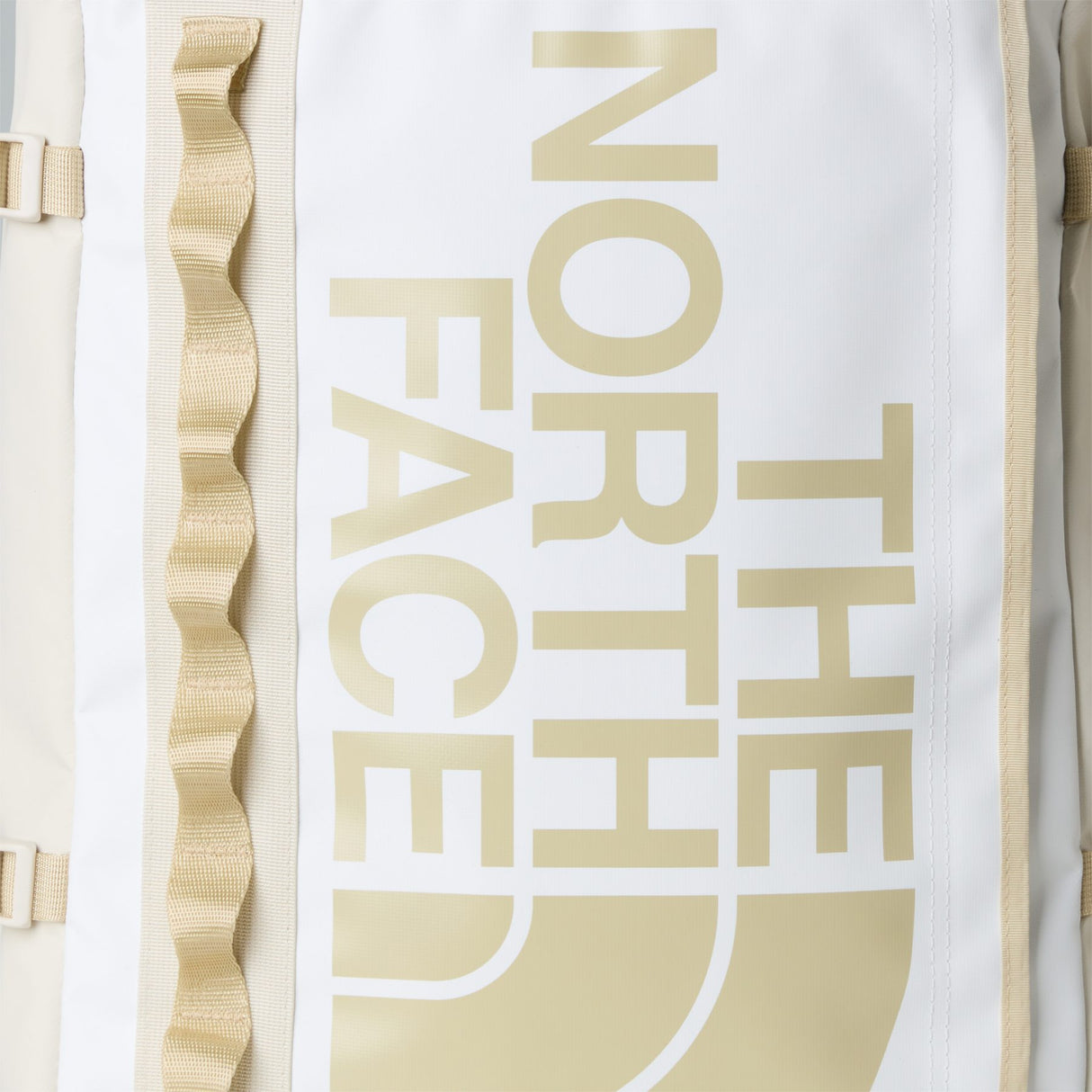 The North Face Base Camp Fuse Box Backpack White Ash/Calacatta-Summit Gold/TNF Black-TNF Black/TNF Black-TNF Black/Sulphur Spring Green #- 53 Degrees North