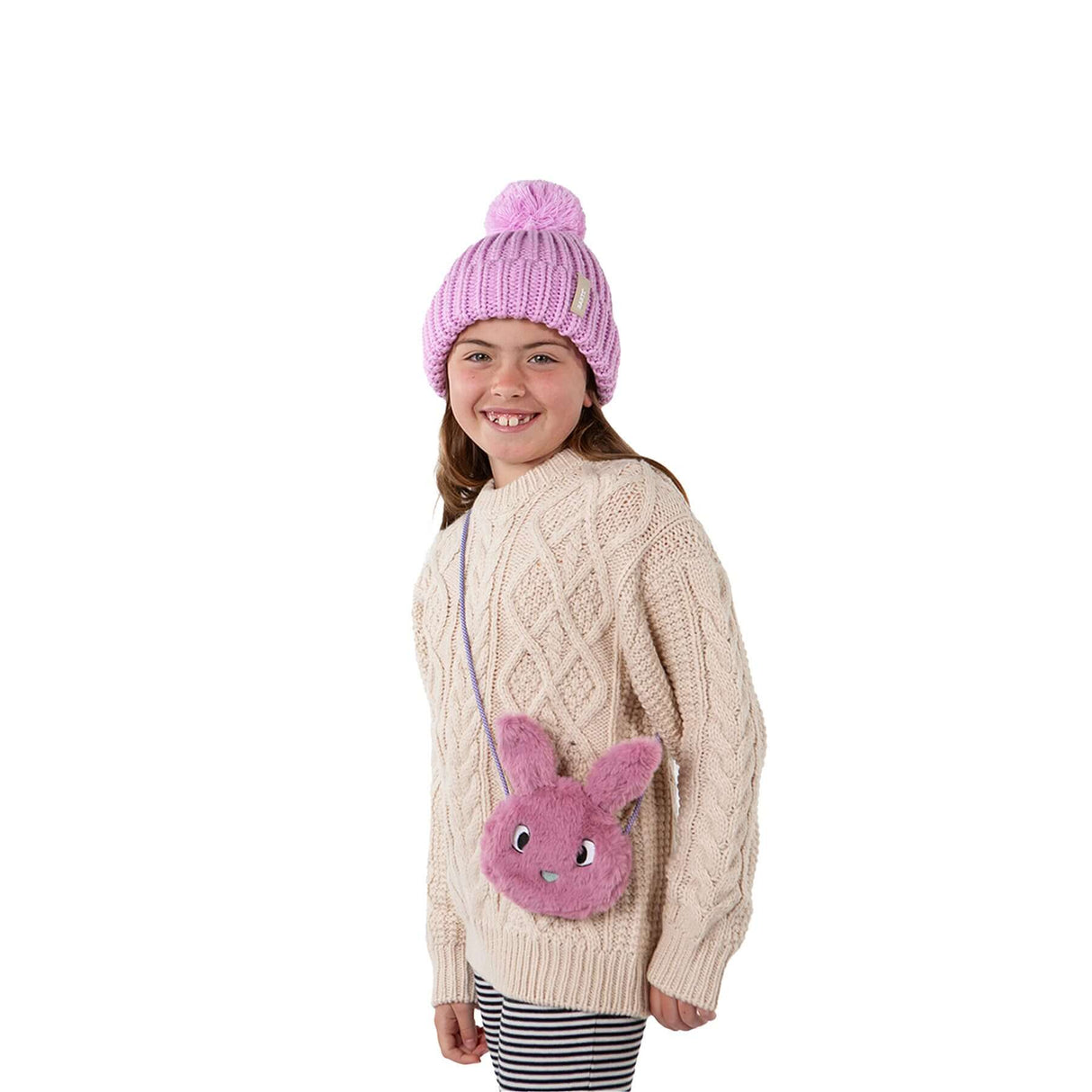 Barts Girls' Joellah Beanie Orchid / 53-55cm-Rose / 53-55cm #- 53 Degrees North
