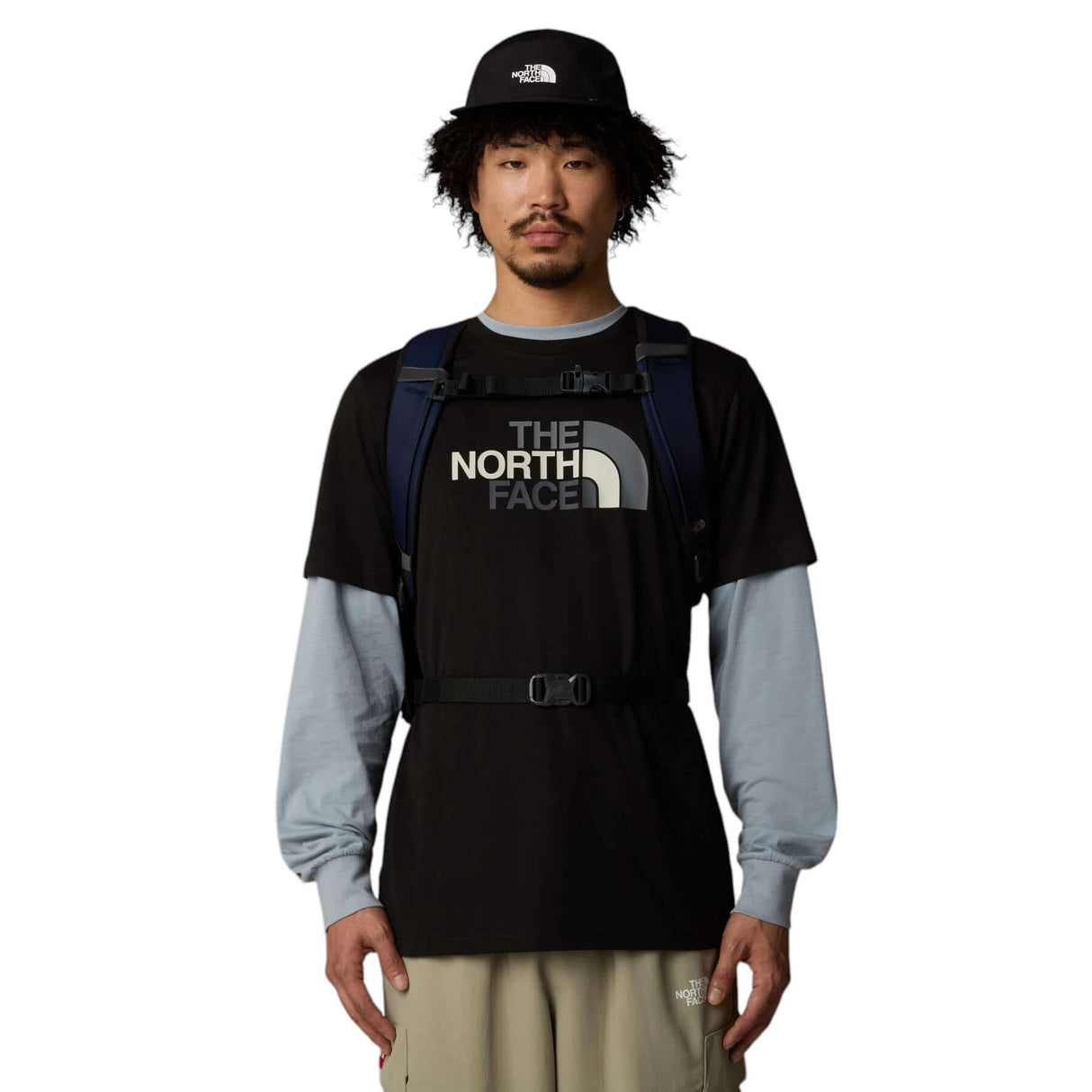 The North Face Borealis Backpack Space/Anthracite Grey-Bark Mist/TNF Black-TNF Black/TNF Black-TNF Navy/TNF Black #- 53 Degrees North