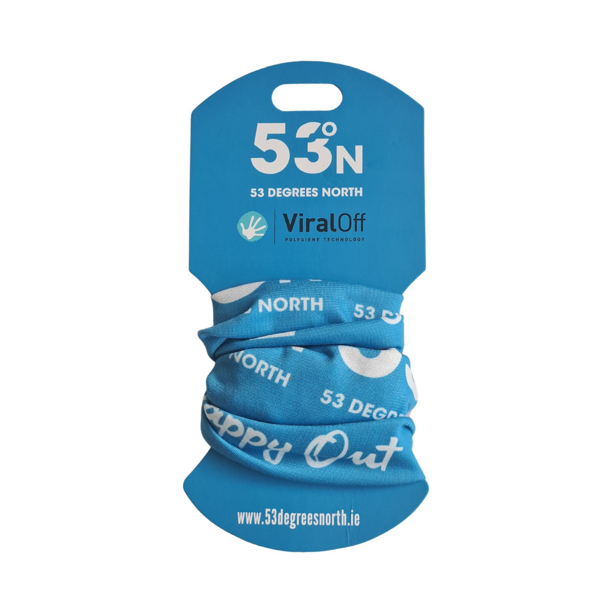 53 Degrees North Viral Off Neck Gaiter Blue - 53 Degrees North