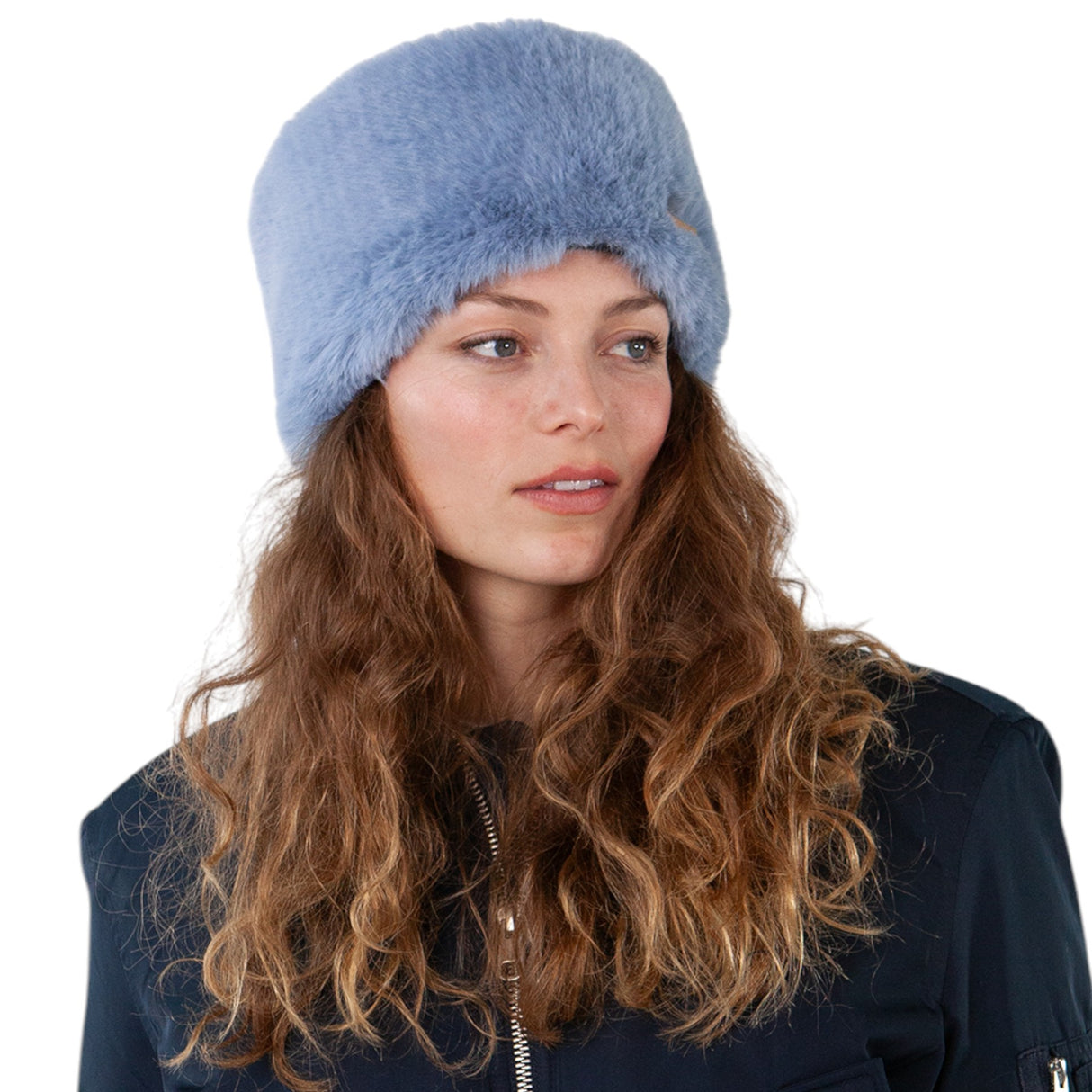 Barts Morade Faux Fur Headband Blue-Pink-Lilac #- 53 Degrees North