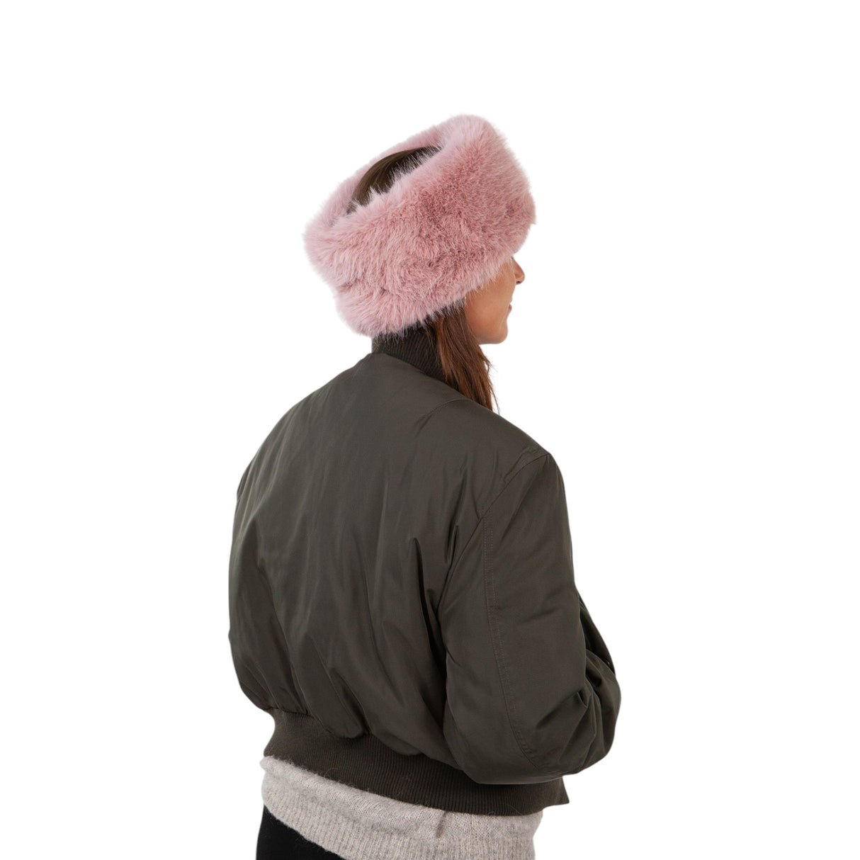Barts Morade Faux Fur Headband Blue-Pink-Lilac #- 53 Degrees North