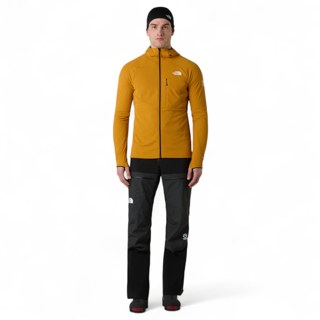 The North Face Men's Summit Futurefleece Full Zip Hooded Fleece Jacket Citrine Yellow / Small-Citrine Yellow / Medium-Citrine Yellow / Large-Citrine Yellow / X-Large #- 53 Degrees North