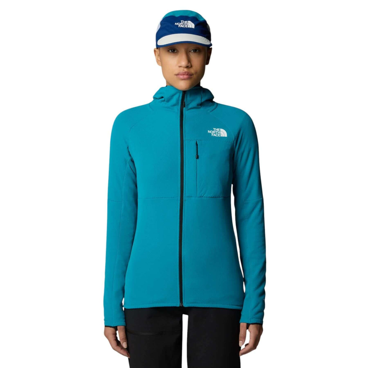 The North Face Women's Summit Futurefleece Full Zip Hoody Deep Teal / Small-Deep Teal / Medium #- 53 Degrees North