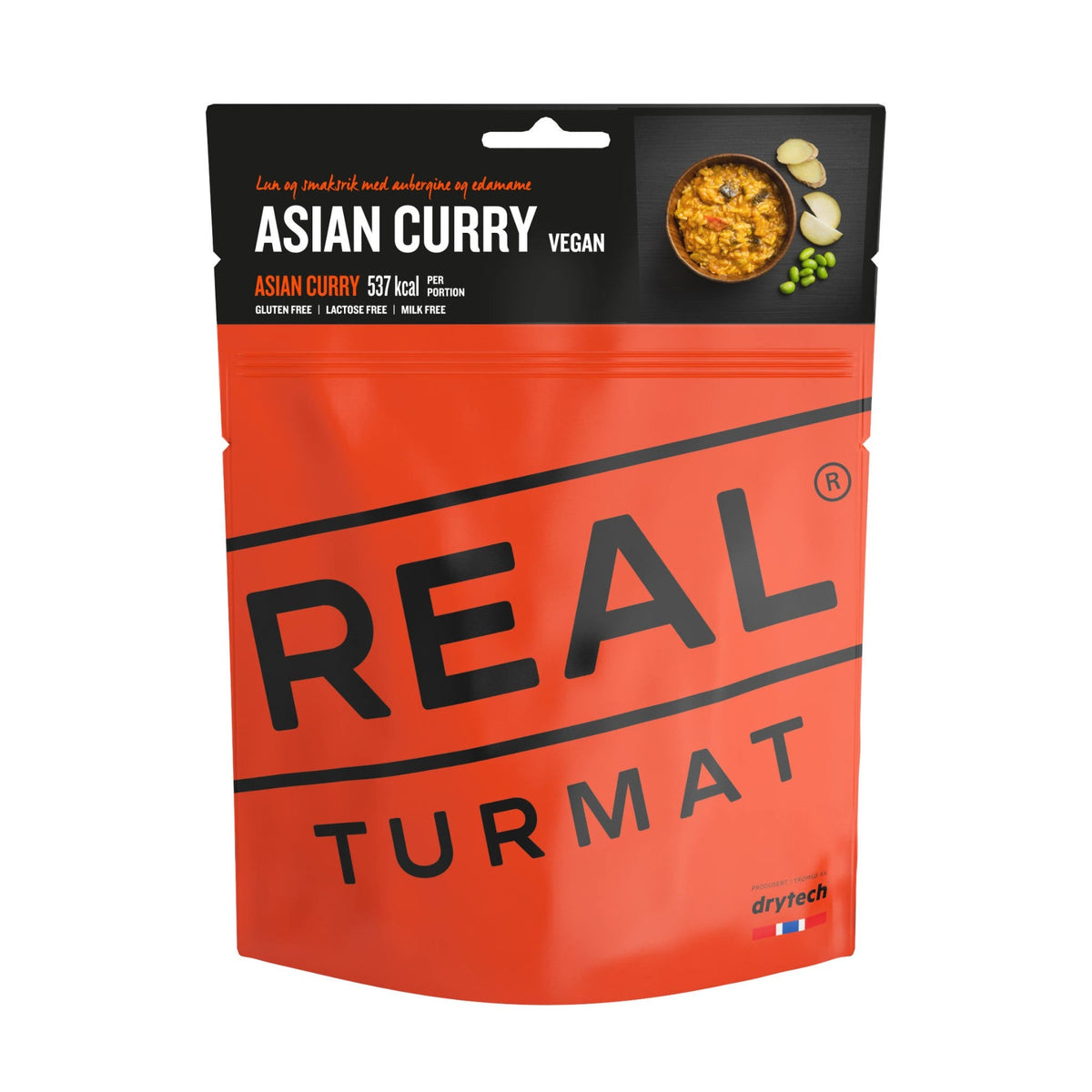 Real Turmat Asian Curry 500g Orange - 53 Degrees North