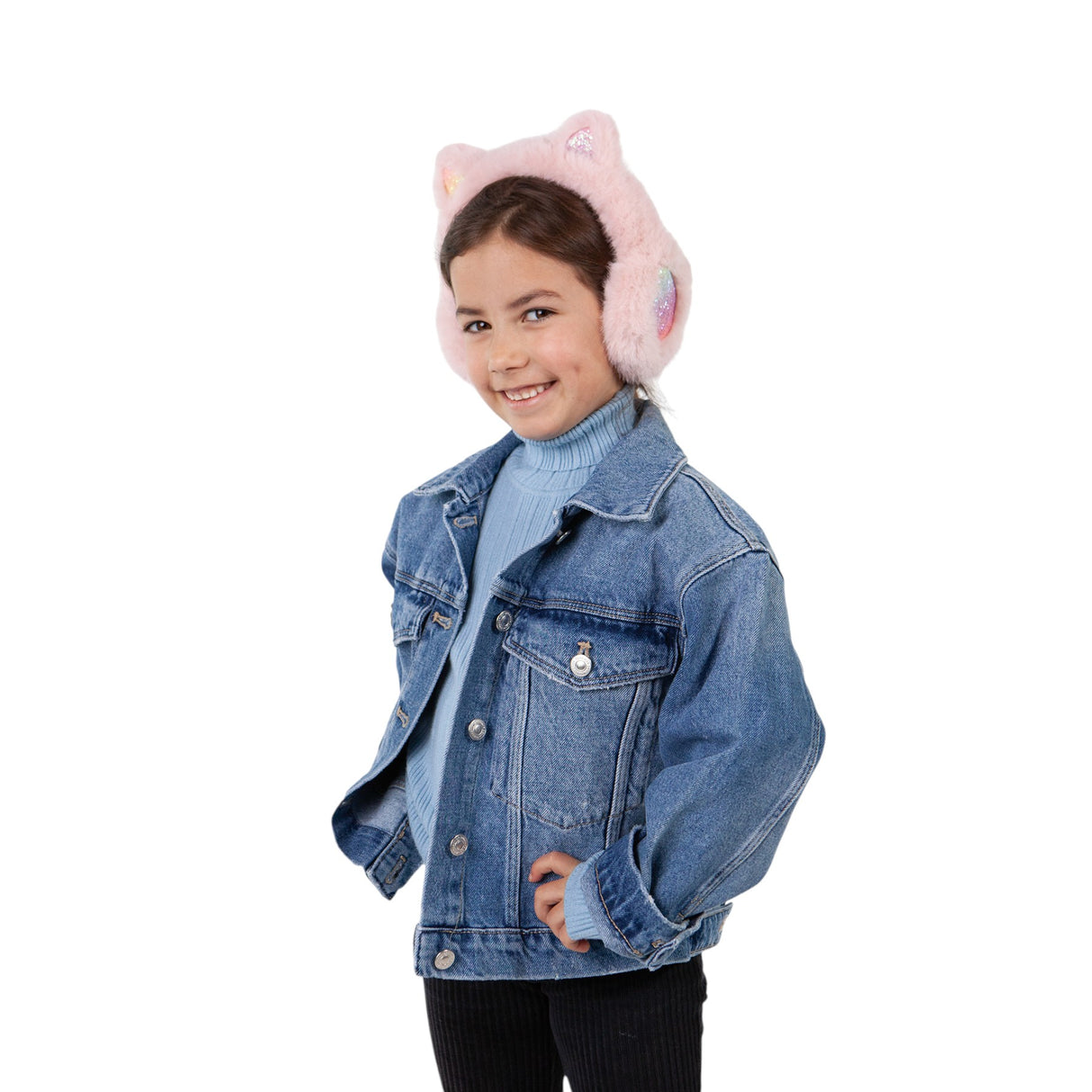 Barts Girls' Twincky Earmuffs Pink #- 53 Degrees North