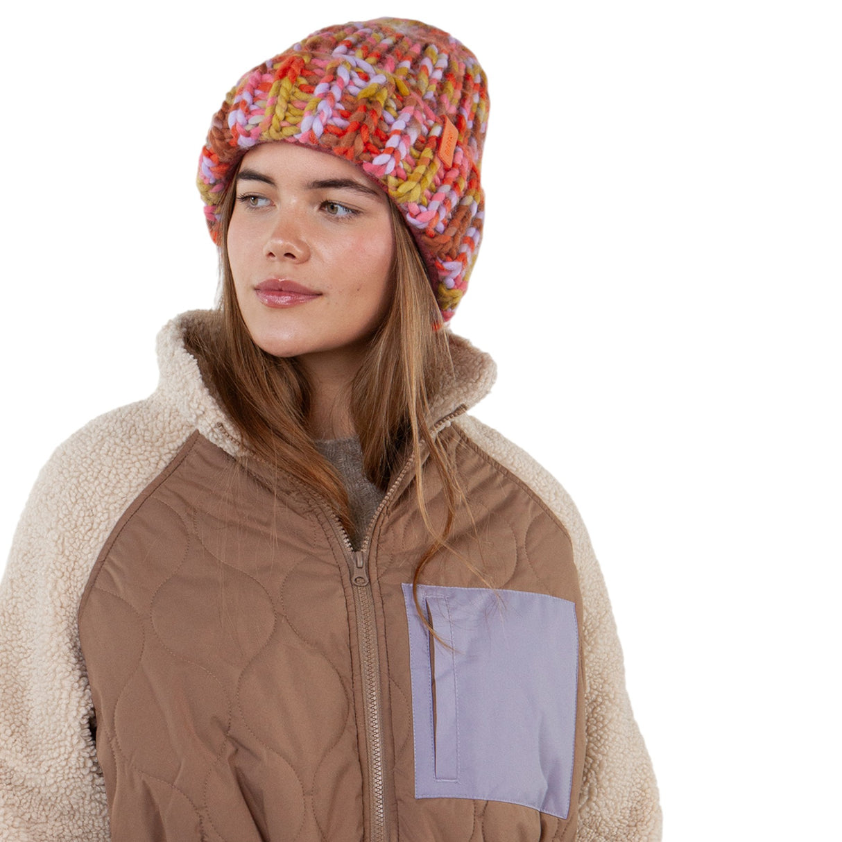 Barts Miterra Beanie Copper-Violet #- 53 Degrees North