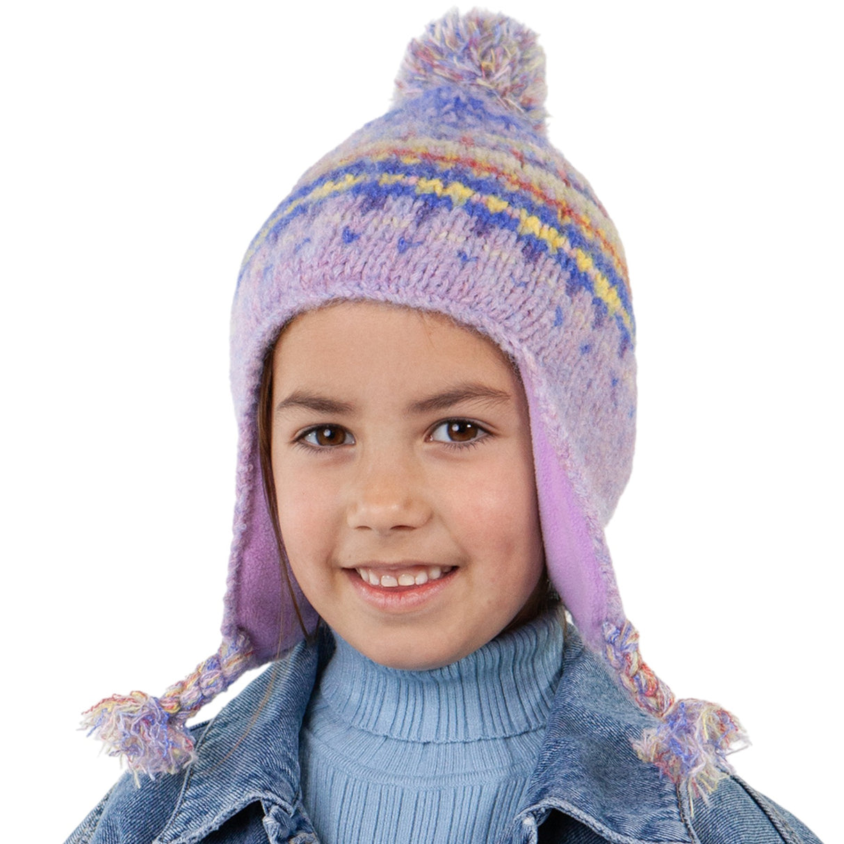Barts Kids' Carinas Earflap Lilac / 53cm-55cm #- 53 Degrees North