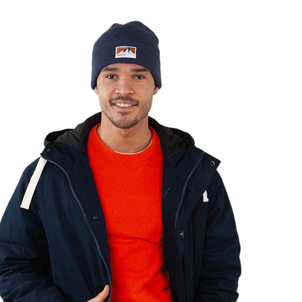 Barts Valgers Beanie Navy-Blue #- 53 Degrees North