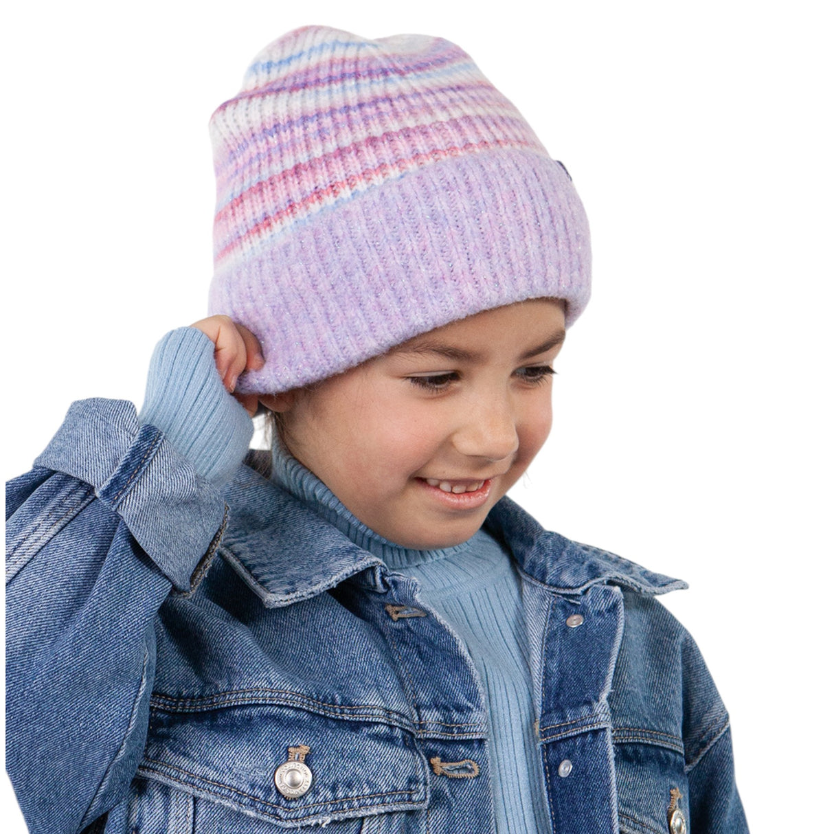 Barts Girls' Lianan Beanie Lilac / 53cm-55cm-Orchid / 53cm-55cm #- 53 Degrees North