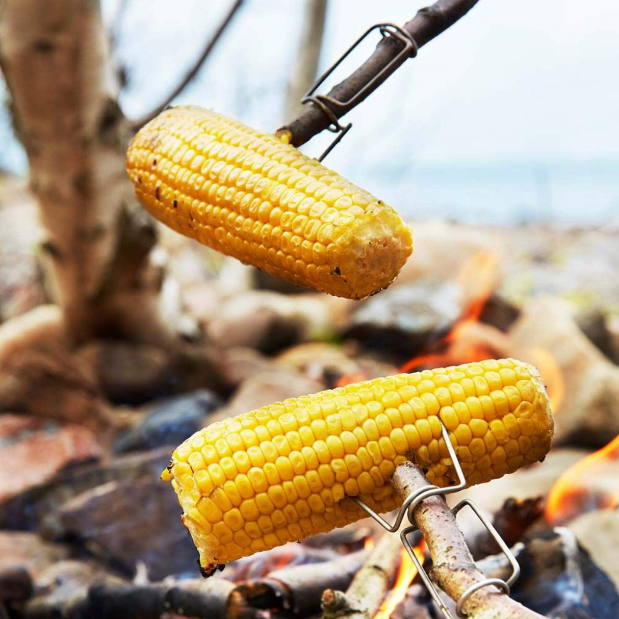 Light My Fire Firelighting Kit Sandy Green/Cocoshell-Hazy Blue/Rusty Orange - 53 Degrees North