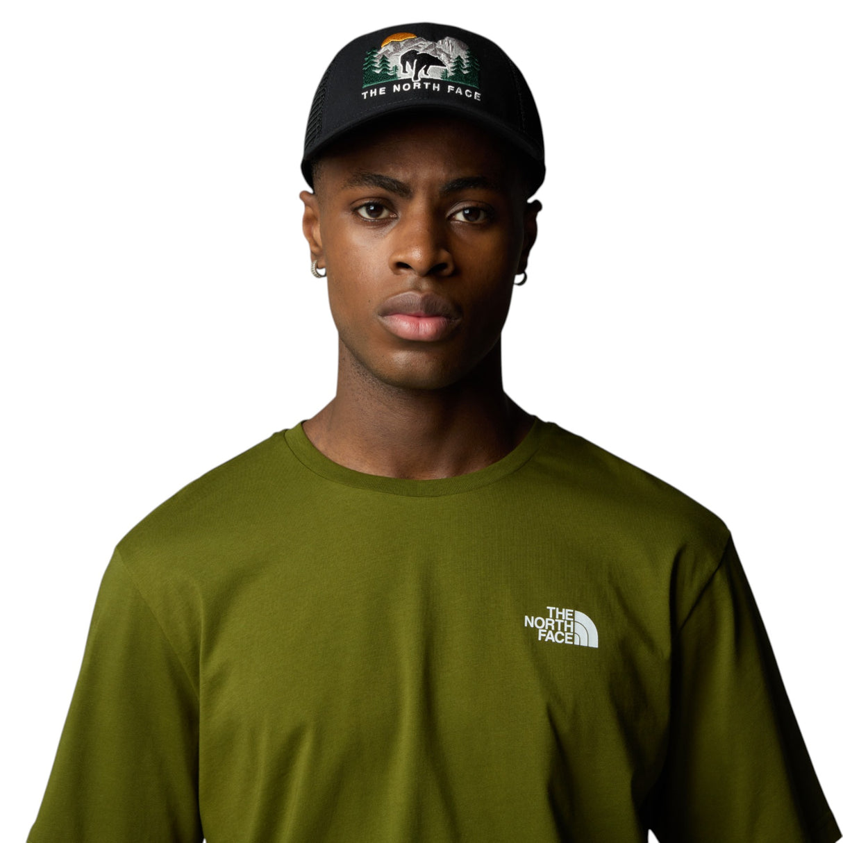 The North Face Embroidered Mudder Trucker TNF Black #- 53 Degrees North