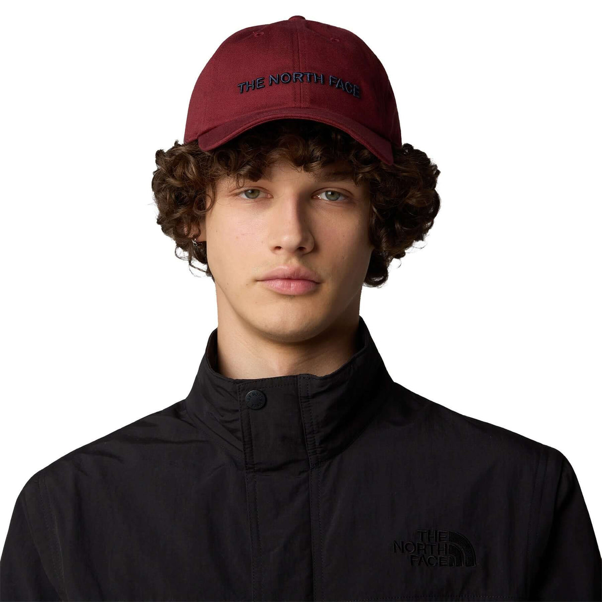 The North Face Roomy Norm Cap TNF Black-Sumac/Summit Navy-Duck Green/Washed/TNF White #- 53 Degrees North