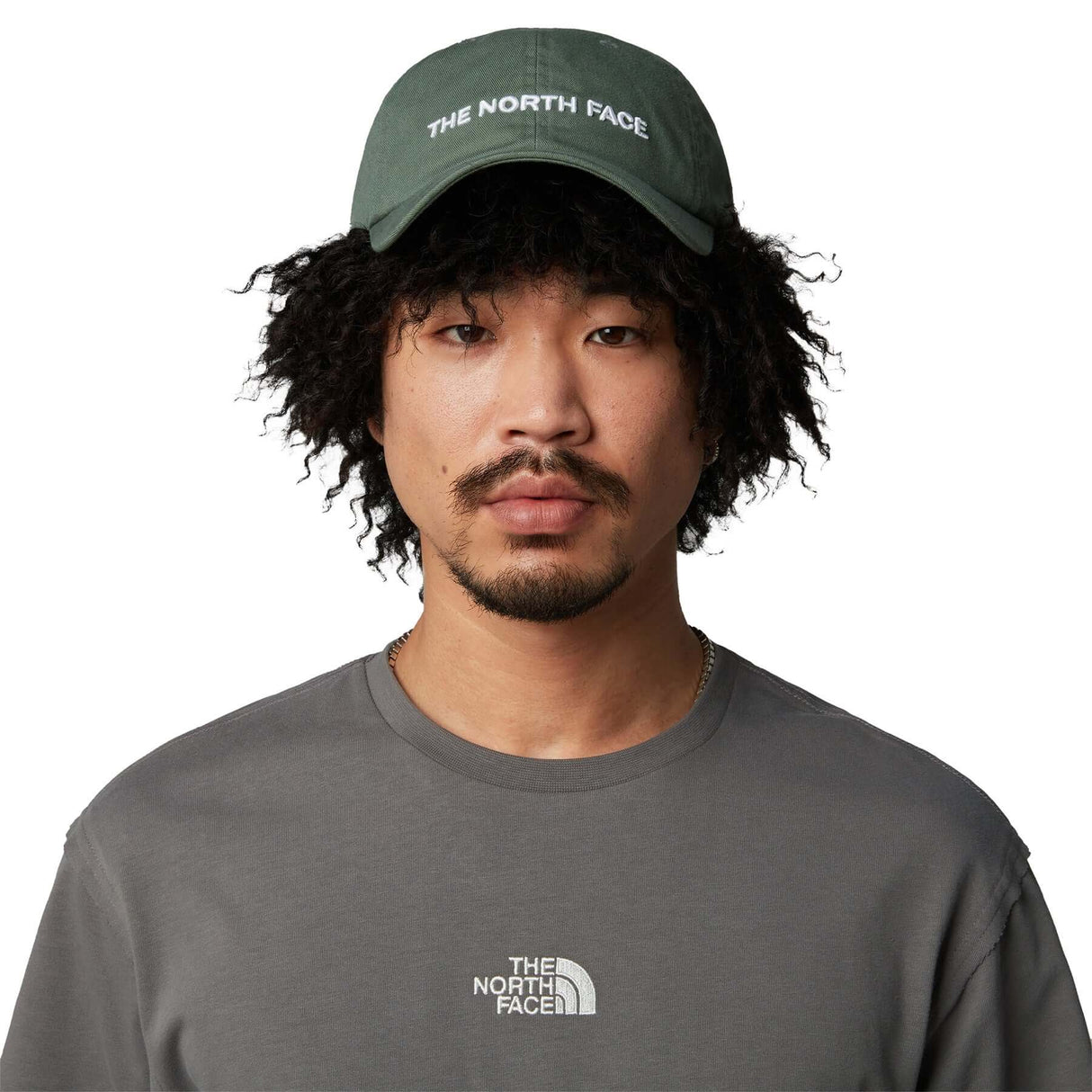 The North Face Roomy Norm Cap TNF Black-Sumac/Summit Navy-Duck Green/Washed/TNF White #- 53 Degrees North