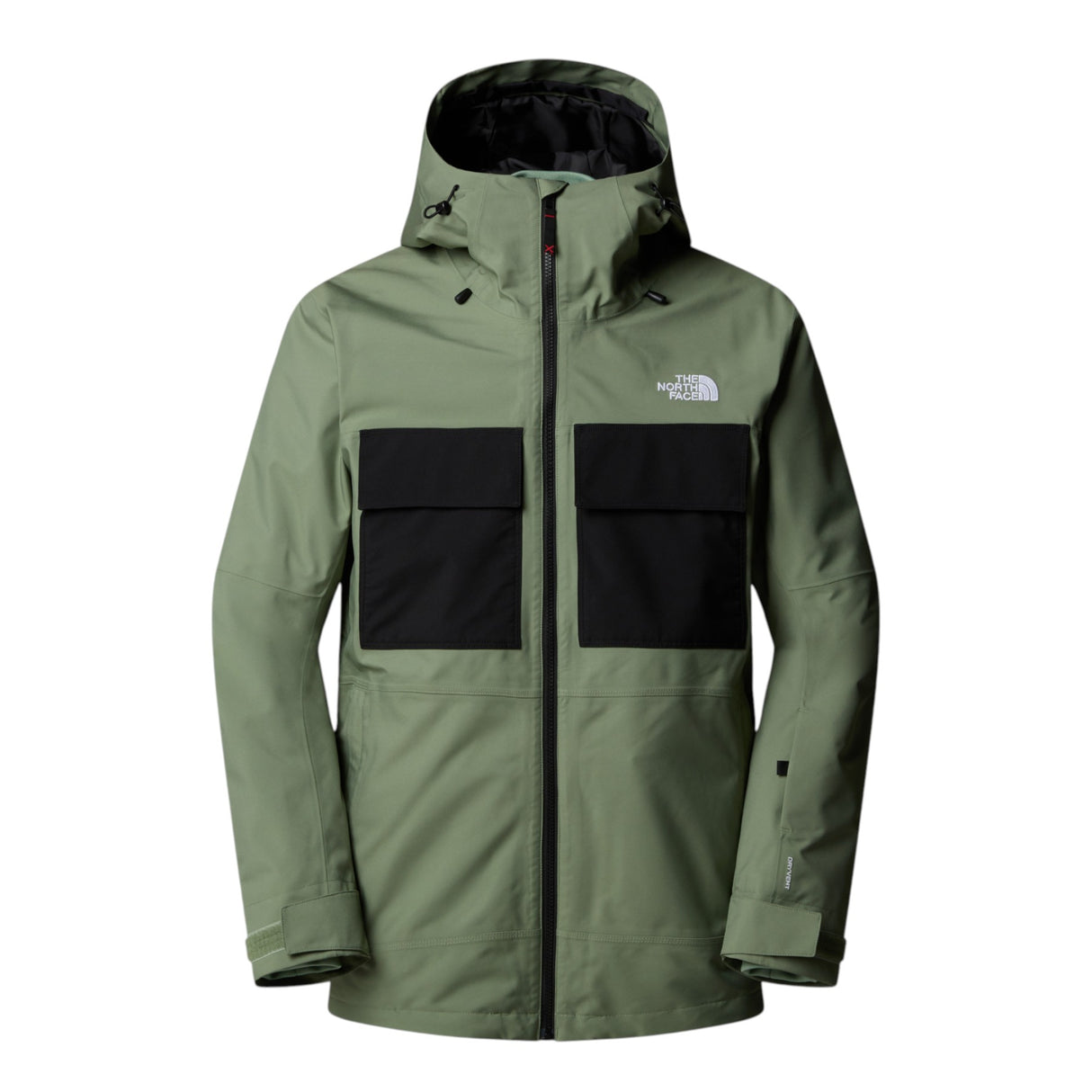 The North Face Men's Fourbarrel Triclimate Jacket Bark Mist/TNF Black / Small-Bark Mist/TNF Black / Medium-Bark Mist/TNF Black / Large-Bark Mist/TNF Black / X-Large-Bark Mist/TNF Black / XX-Large #- 53 Degrees North