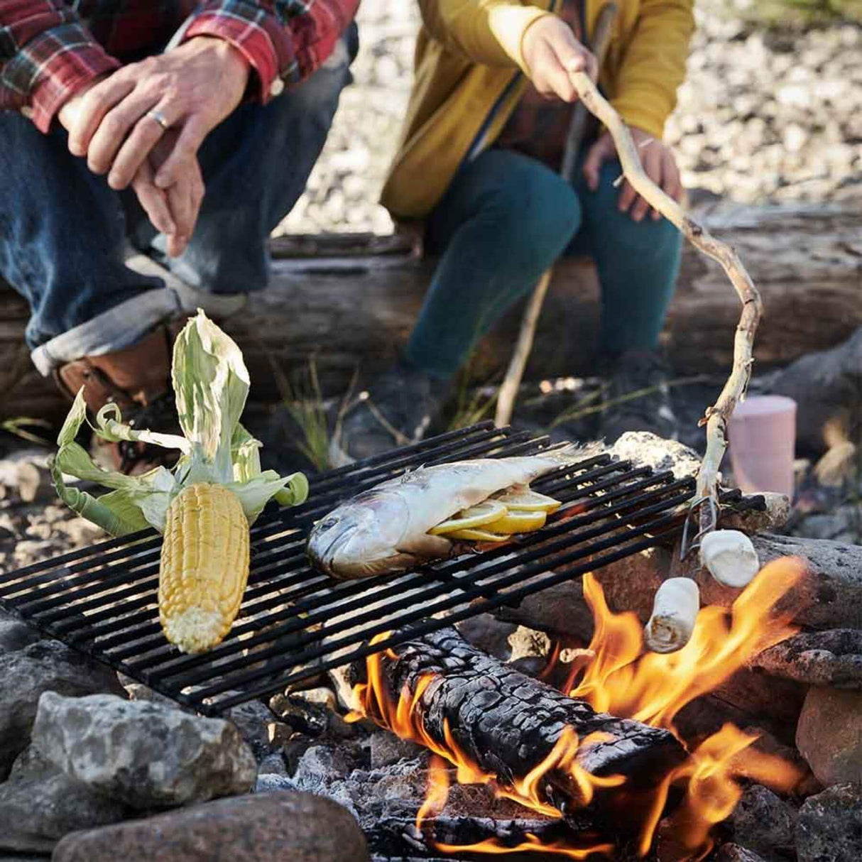 Light My Fire Firelighting Kit Sandy Green/Cocoshell-Hazy Blue/Rusty Orange - 53 Degrees North