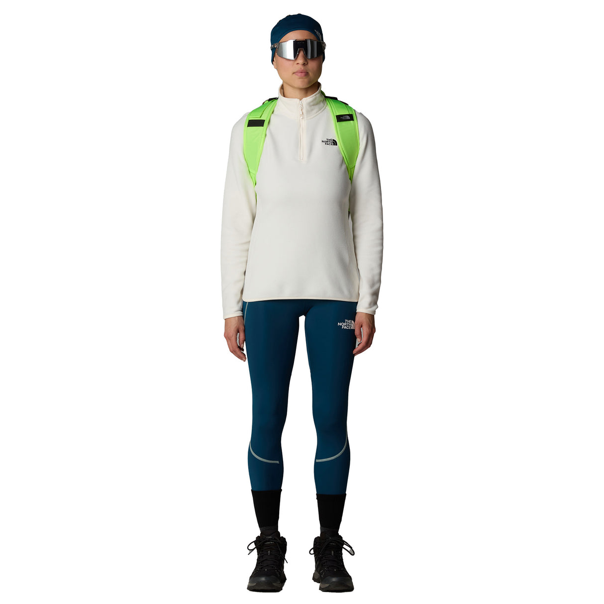 The North Face Women's 100 Glacier 1/4 Zip Fleece Midnight Petrol / X-Small-Midnight Petrol / Small-Midnight Petrol / Medium-Midnight Petrol / Large-Midnight Petrol / X-Large #- 53 Degrees North