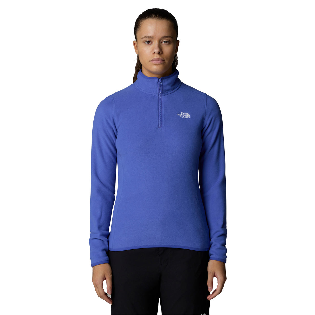 The North Face Women's 100 Glacier 1/4 Zip Fleece Midnight Petrol / X-Small-Midnight Petrol / Small-Midnight Petrol / Medium-Midnight Petrol / Large-Midnight Petrol / X-Large #- 53 Degrees North
