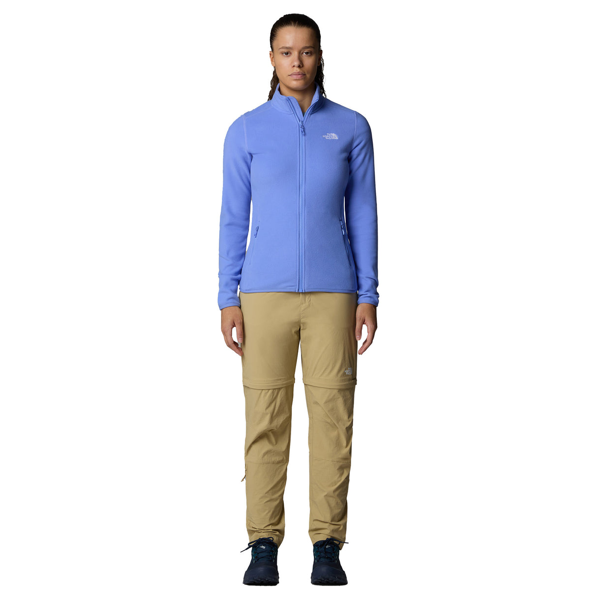 The North Face Women's 100 Glacier Full Zip Deep Mulberry / X-Small-Deep Mulberry / Small-Deep Mulberry / Medium-Deep Mulberry / Large-Deep Mulberry / X-Large #- 53 Degrees North