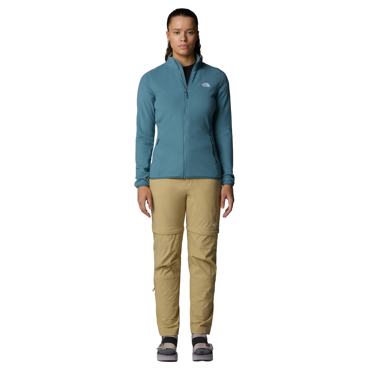 The North Face Women's 100 Glacier Full Zip Deep Mulberry / X-Small-Deep Mulberry / Small-Deep Mulberry / Medium-Deep Mulberry / Large-Deep Mulberry / X-Large #- 53 Degrees North