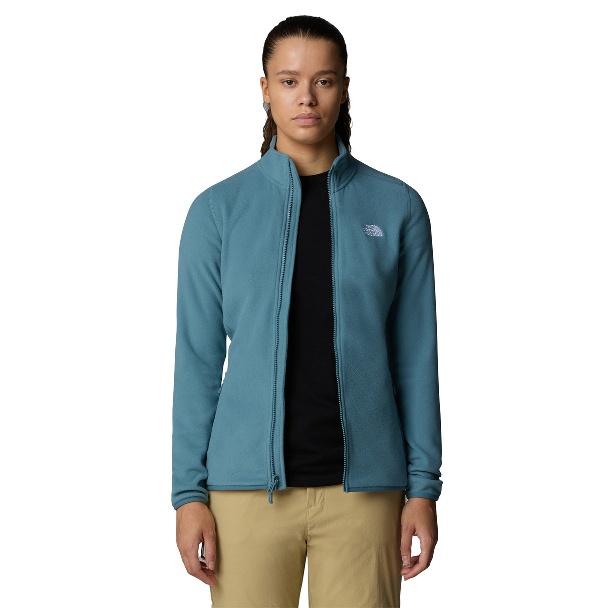 The North Face Women's 100 Glacier Full Zip Deep Mulberry / X-Small-Deep Mulberry / Small-Deep Mulberry / Medium-Deep Mulberry / Large-Deep Mulberry / X-Large #- 53 Degrees North